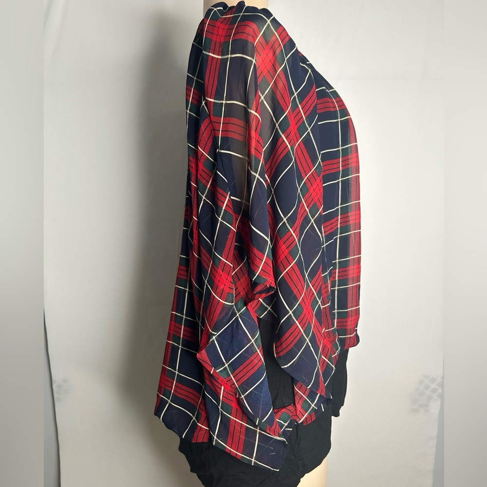 Joseph A.Qu’est-ce Que c’est Silk?Womens Butterfly Batwing Sleeve Top Plus 3X - Picture 9 of 16